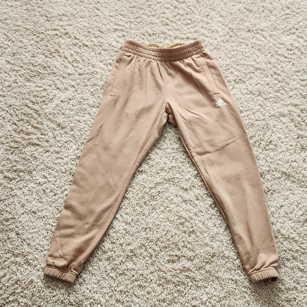 Tan Adidas Sweatpant